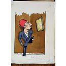 John Gielgud as Prince Ferdinand Cavanati in The Last Joke (Caricature)