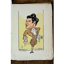 Alan Badel as Hero in The Rehearsal (Caricature)