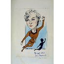 Joan Greenwood as Peter Pan (Caricature) Joan Greenwood as Peter Pan (Caricature)