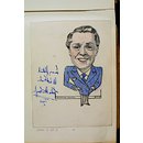 Richard Attenborough as Valentine Crisp in 'Sweet Madness' (Caricature)