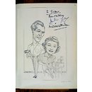 Dulcie Gray and Michael Denison in Sweet Peril (Caricature)