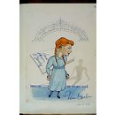 Jean Carson in Love From Judy (Caricature)