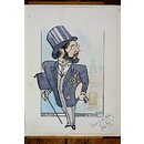 Peter Ustinov in Romanoff and Juliet (Caricature) Peter Ustinov in Romanoff and Juliet (Caricature)