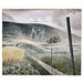 Watercolour - The Long Man of Wilmington; The Wilmington Giant