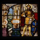 Panel - St Victor as patron
