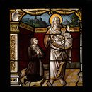 Panel - St John the Baptist and donor; Henrich Kretzgens and patron saint Panel - St John the Baptist and donor; Henrich Kretzgens and patron saint
