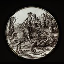 St George and the dragon (Roundel)