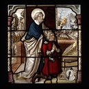 Panel - St Peter and donor