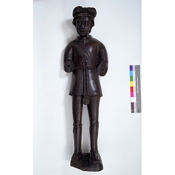 Figure - standing man wearing a tunic and codpiece Figure - standing man wearing a tunic and codpiece
