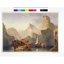 The Black Irkout, Oriental Siberia (Watercolour)