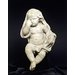 Statuette - Mourning Child with hour glass