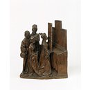 St Helena Deposits a Portion of the Cross in Jerusalem; The Legend of the True Cross (Relief)