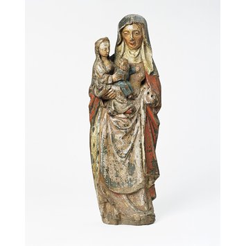 Statuette - St Anne with the Virgin and Child Statuette - St Anne with the Virgin and Child