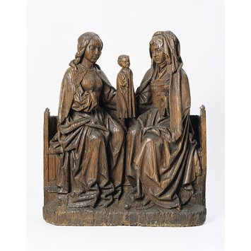Relief - St Anne with the Virgin and Child Relief - St Anne with the Virgin and Child
