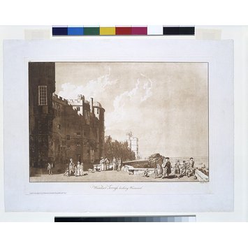 Print - Windsor Terrass [sic] looking Westward