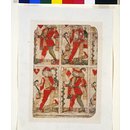 Print - Part of an uncut sheet of playing cards Print - Part of an uncut sheet of playing cards