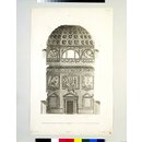 Plate 72, Cross-section of Octagon at Chiswick House; The Designs of Inigo Jones...With some Additional Designs (Print)