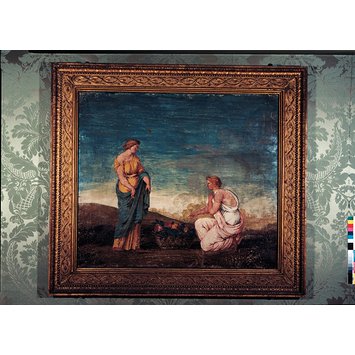 Painted panel - Decorative painting for the Breakfast Room at Kedleston Hall Painted panel - Decorative painting for the Breakfast Room at Kedleston Hall