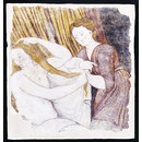 Psyche at her Toilet (from Hill Hall, Essex) (Panel)
