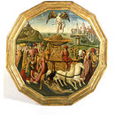 Birth tray, Oil painting - The Triumph of Love
