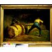 Oil painting - The Wood Sawyers; Les scieurs de long