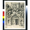 Architectura von austheilung symetrica und proportion der funff seulen (Etching)