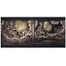 Painted panel - Luna and Mercury (plaster panel from Stodmarsh Court, Kent)