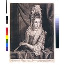 Maria D.G. Angliae Scotiae Franciae et Hiberniae Regina &ct. (Mezzotint)