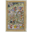 Akbar hunting at Palam, near Delhi (Painting)