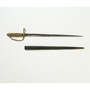 Doll's sword and scabbard