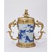 Brush pot with mounts
