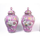 Lidded vase