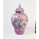 Lidded vase