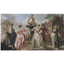 The Milkmaid's Garland, or Humours of May Day (Oil painting)