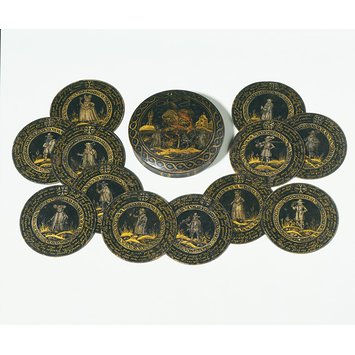 Set of roundels - Twelve Wonders of the World