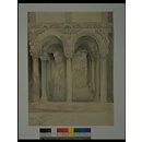 Drawing - End View of the Pulpit in the church of San Ambrogio, Milan. Drawing - End View of the Pulpit in the church of San Ambrogio, Milan.