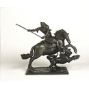 St George and the Dragon; St George on Horseback (Statuette)