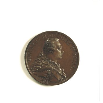 Memorial medal - Memory of Gustavus III, King of Sweden