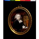 Portrait of William Rowley MD (Portrait miniature)