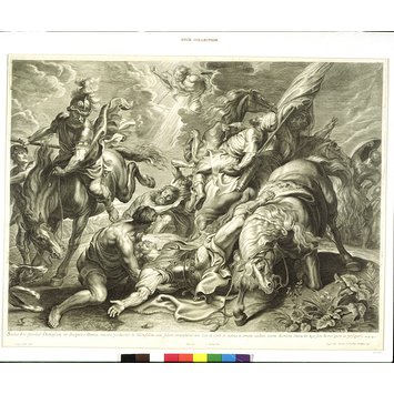 Engraving - Conversion of St. Paul Engraving - Conversion of St. Paul