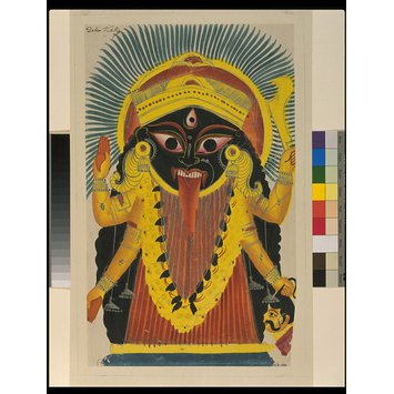 Painting - The Goddess Kali