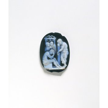 Cameo - Achilles mourning for Patroclus
