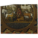 Wall panel - Orpheus and the Beasts