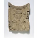 Fragment of a pilaster, with two winged griffins (Fragment)