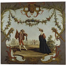 Capitano Cerimonia and Signora Lavinia (Oil painting) Capitano Cerimonia and Signora Lavinia (Oil painting)