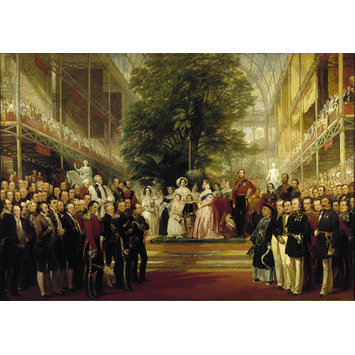 Oil painting - The Opening of the Great Exhibition by Queen Victoria on 1 May 1851 Oil painting - The Opening of the Great Exhibition by Queen Victoria on 1 May 1851