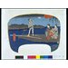 Woodblock print - The Onmayagashi Crossing; A Compendium of Ferry Crossings with Sun, Moon and Flowers Woodblock print - The Onmayagashi Crossing; A Compendium of Ferry Crossings with Sun, Moon and Flowers