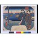 Woodblock print - The Shichiri Ferry Crossing at Atsuta in Owari Province Woodblock print - The Shichiri Ferry Crossing at Atsuta in Owari Province