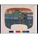 Woodblock print - The Plum Garden at Omurai; Flower Siblings at Famous Places