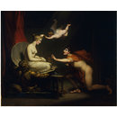 Love Animating Galatea, the Statue of Pygmalion (Painting)